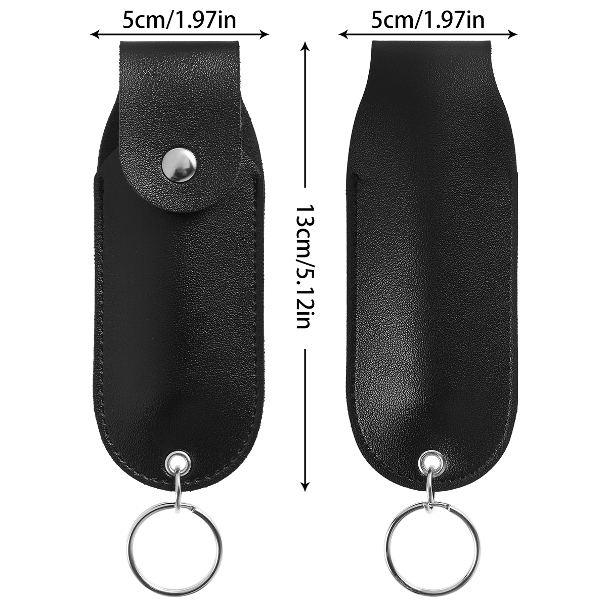 Pepper Spray Pouch PU Leather  - Personal Alarm Keychain review and price