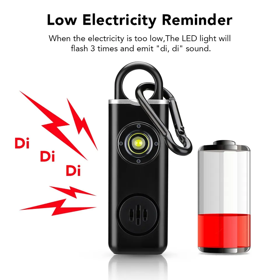 130dB Self Defense Alarm Carry - Personal Alarm Keychain review and price