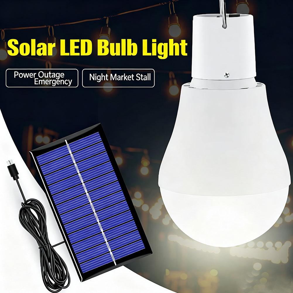 Solar LED Light Bulb IP65 Wate - Power Outage Light review and price
