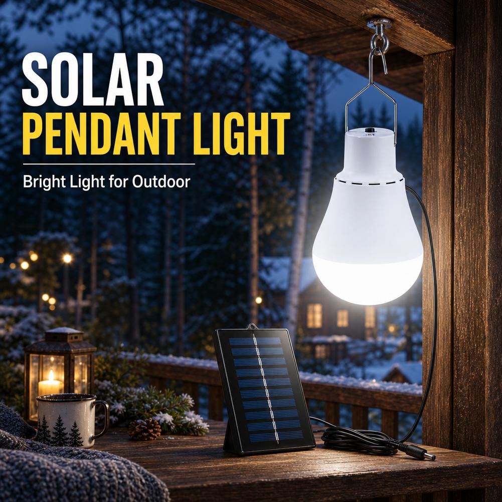 Solar LED Light Bulb IP65 Wate - Power Outage Light review and price