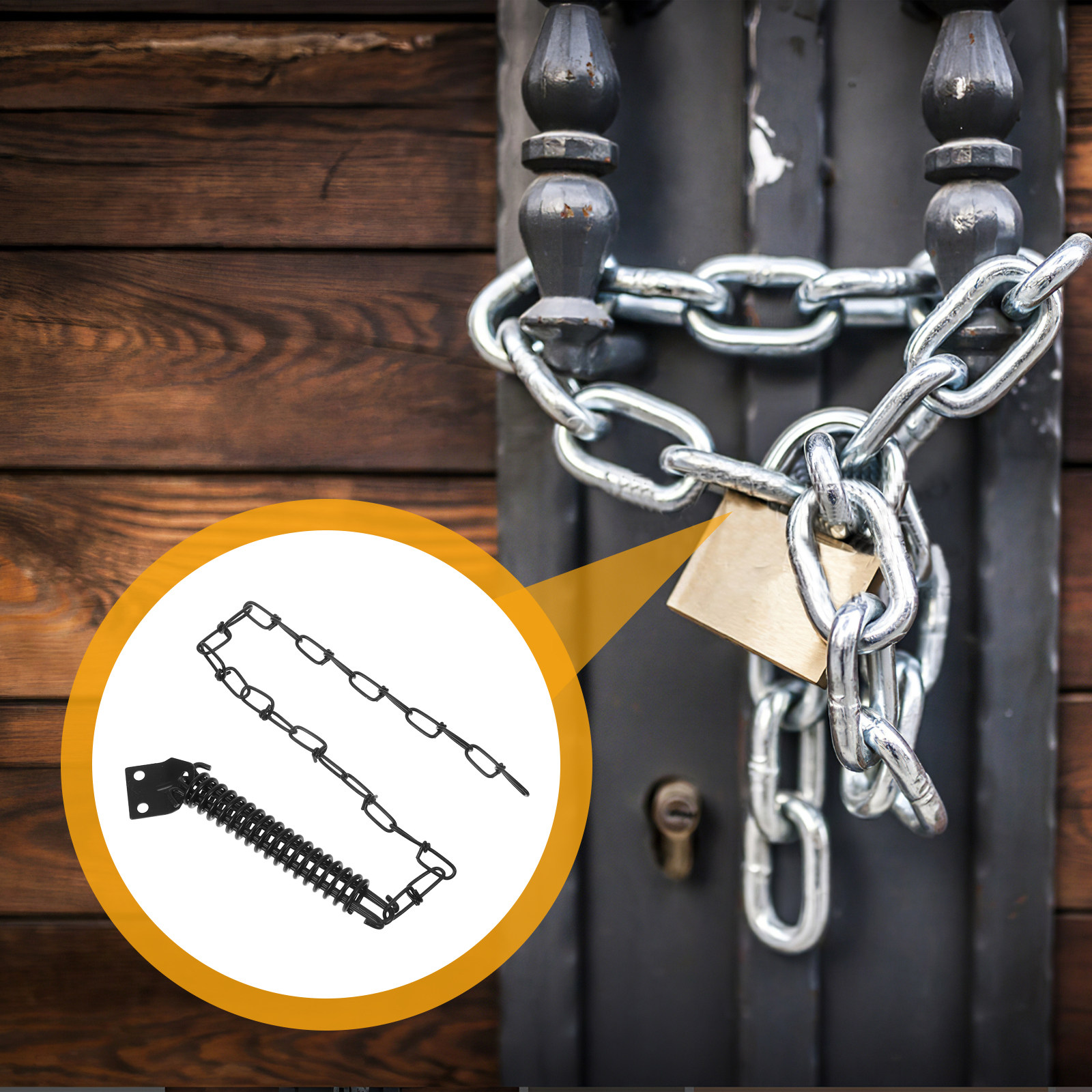 1Set Door Lock Chain Heavy Dut - Security Chain Door review and price