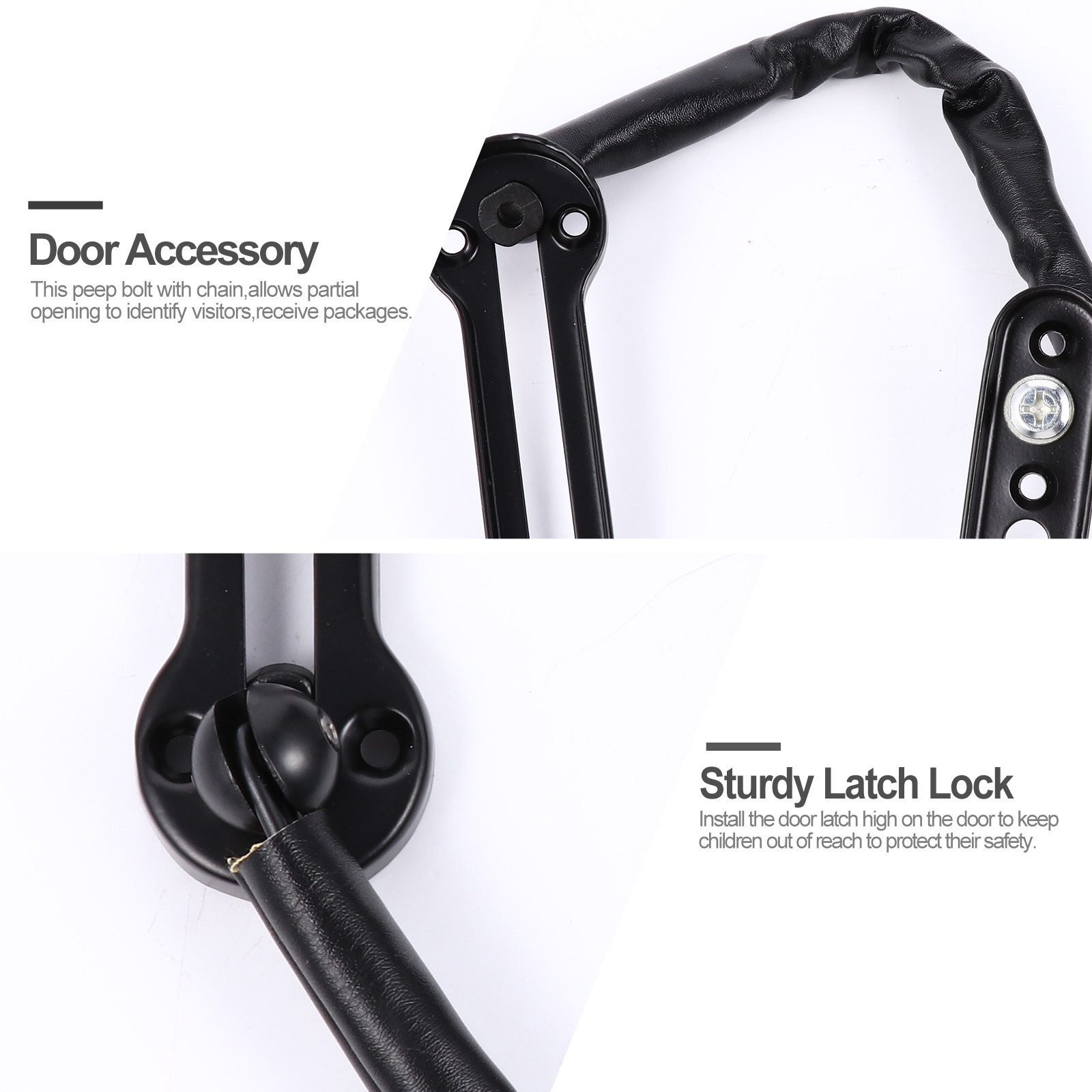 2Pcs Anti-Theft Door Chain Lat - Security Chain Door review and price
