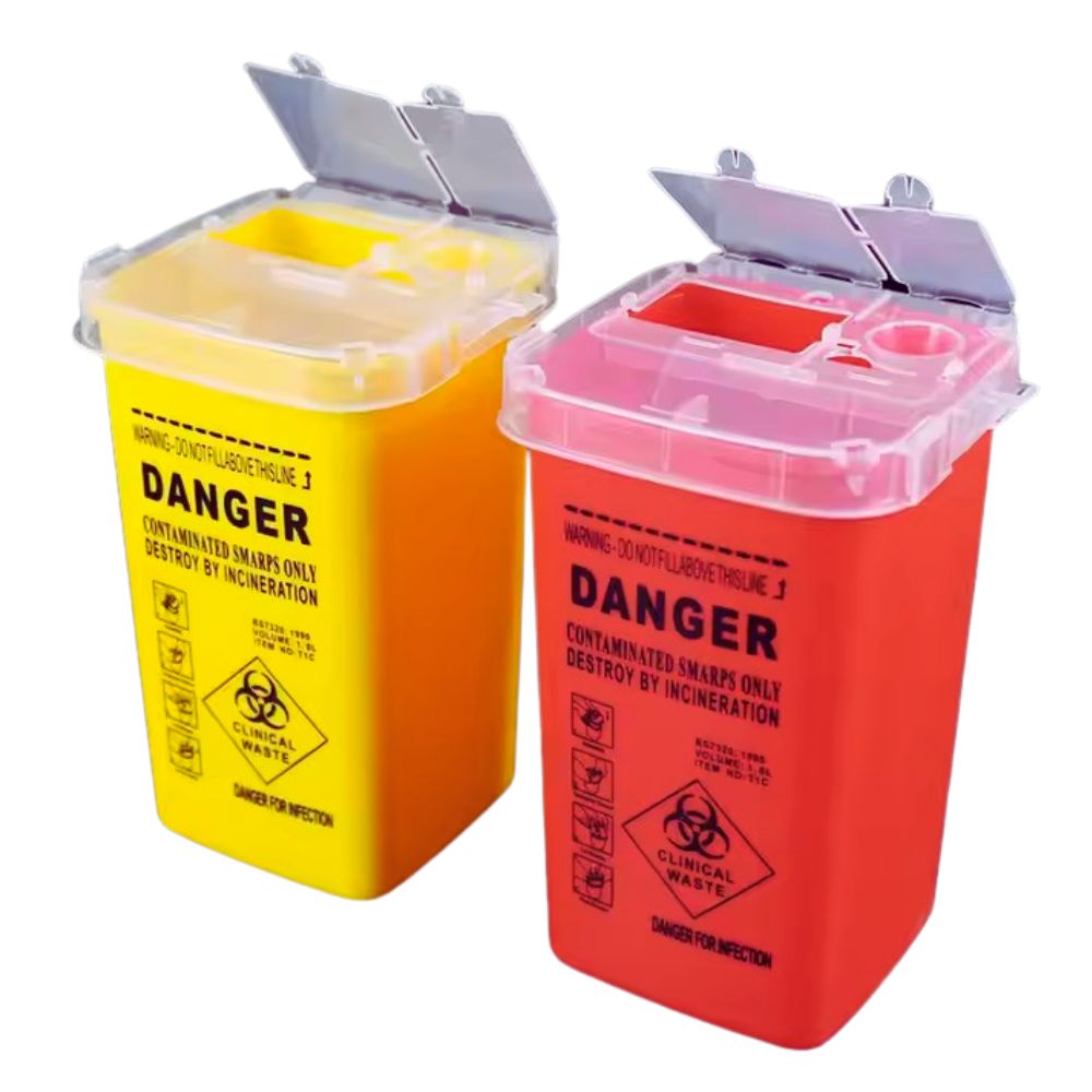 1L Sharps Container for Tattoo - Medicine Cabinet Lock review and price