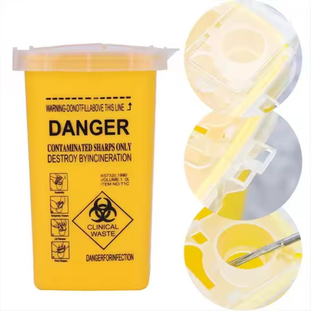 1L Sharps Container for Tattoo - Medicine Cabinet Lock review and price